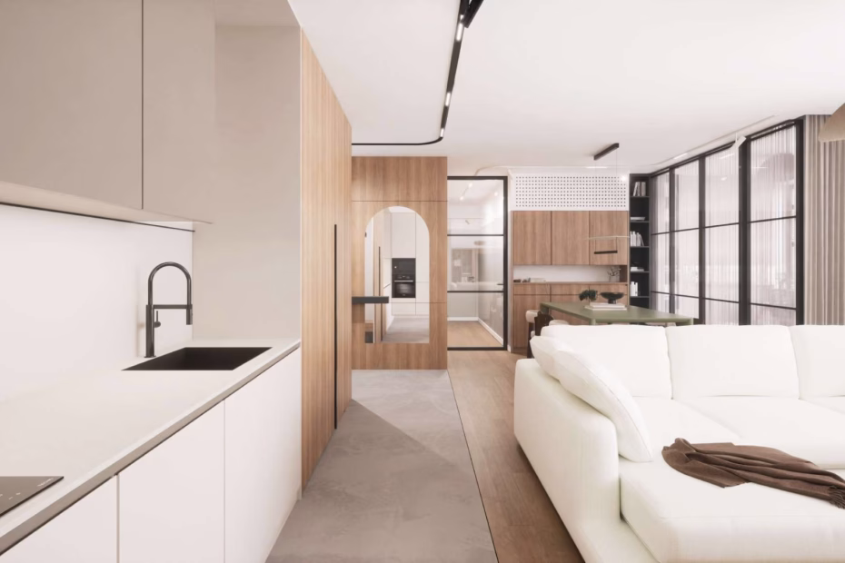 интериорен дизайн кухня IRchitect