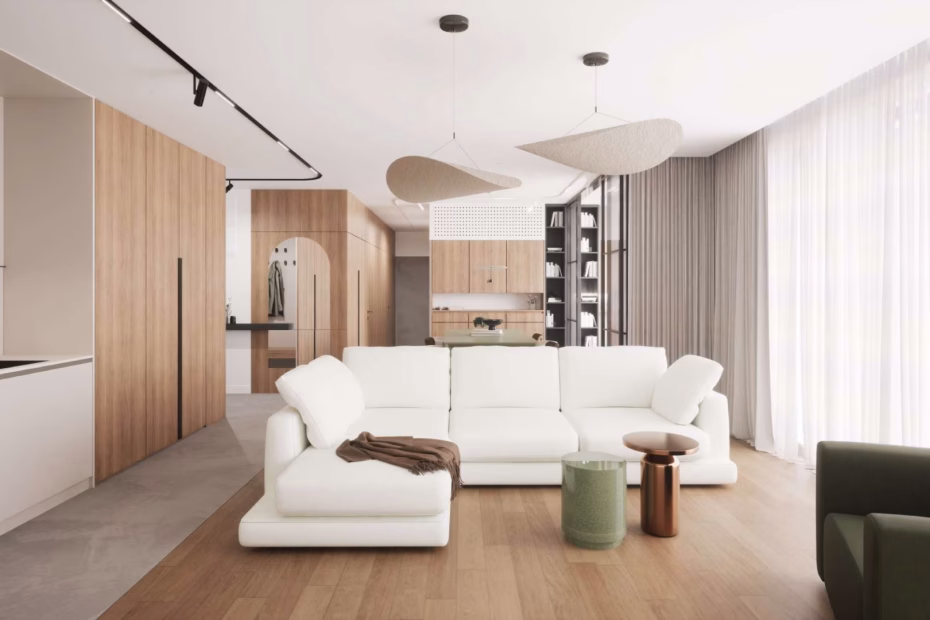 интериорен дизайн дневна IRchitect
