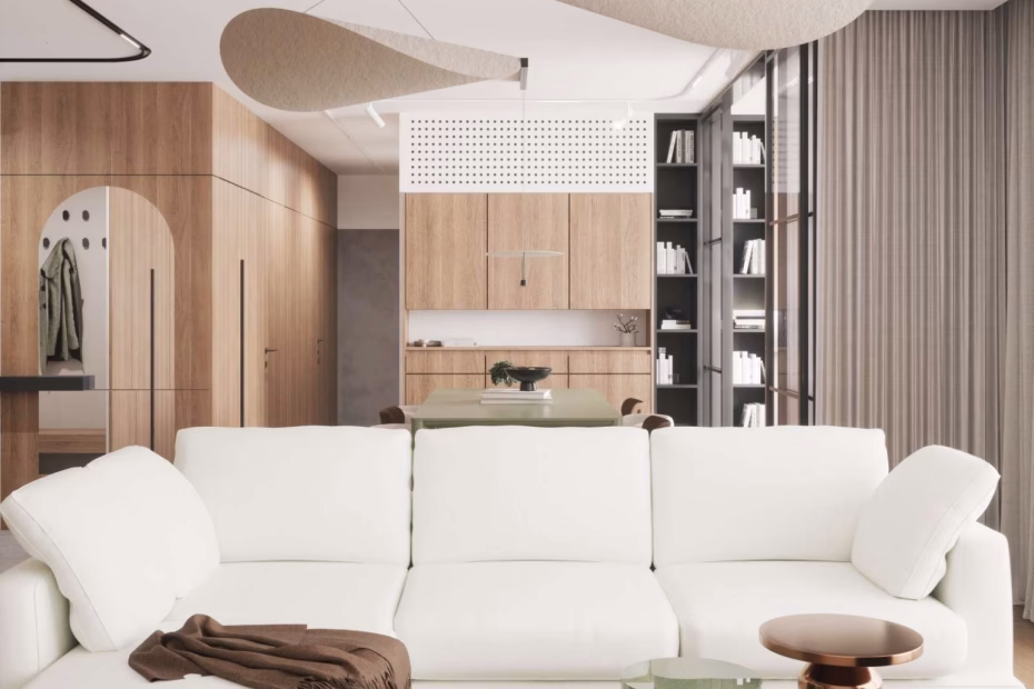 интериорен дизайн дневна IRchitect