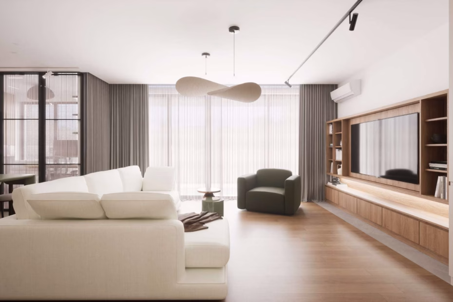 интериорен дизайн дневна IRchitect
